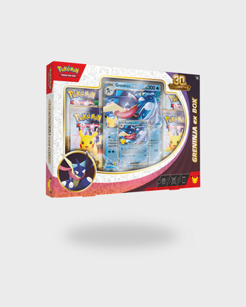 Greninja ex Box 30th Celebration en Ingles de Pokemon TCG